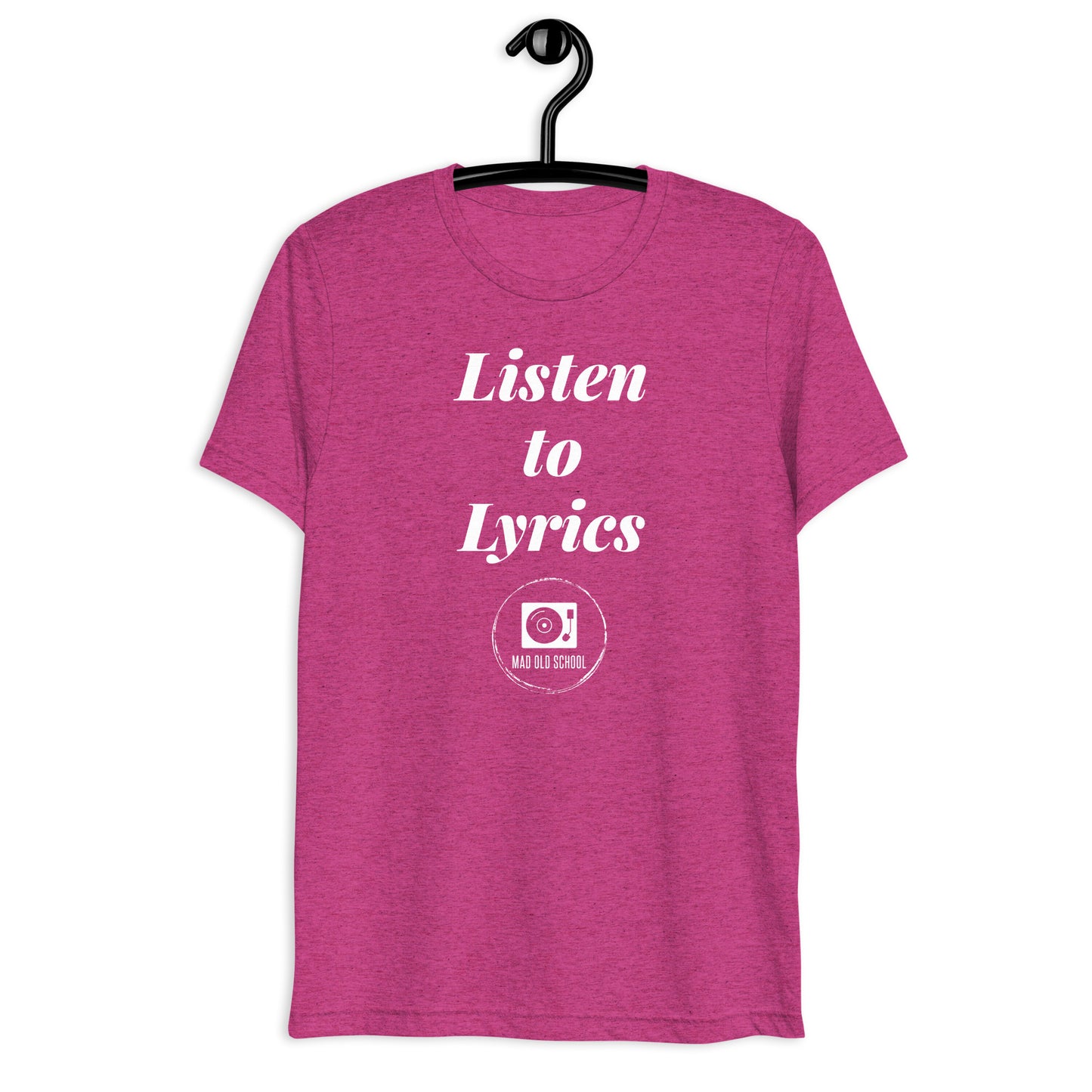 Listen to Lyrics (w/ logo) | Short sleeve t-shirt