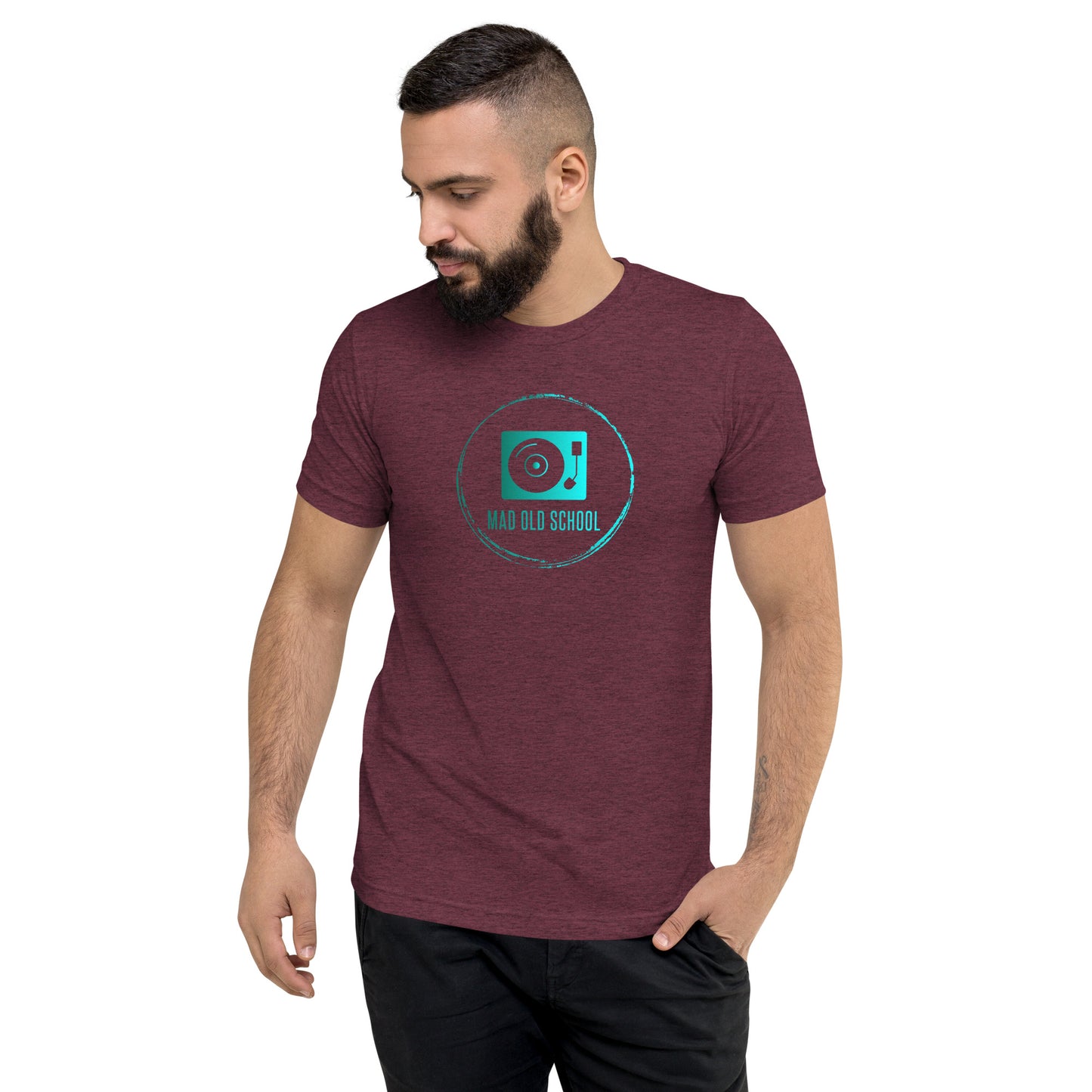 Short sleeve t-shirt | Teal logo