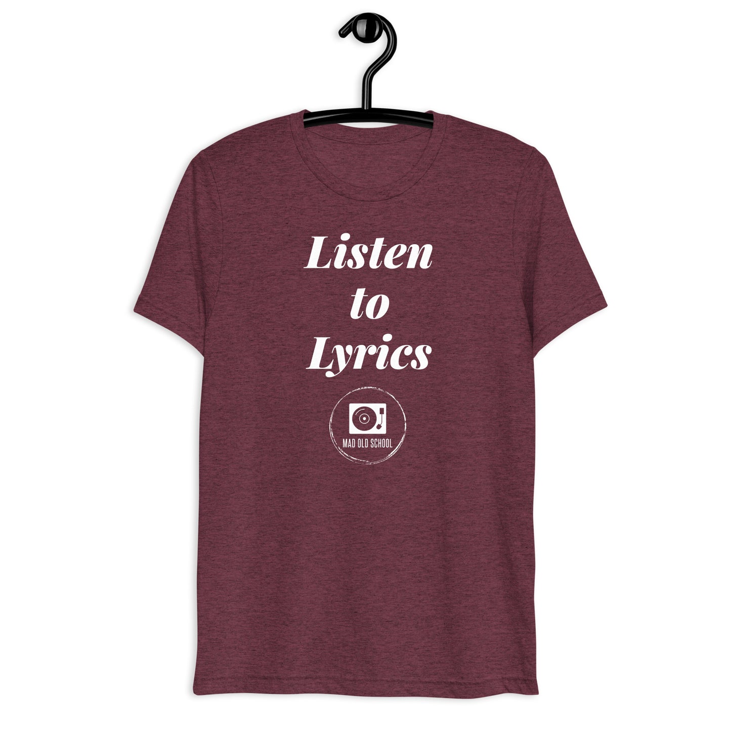 Listen to Lyrics (w/ logo) | Short sleeve t-shirt