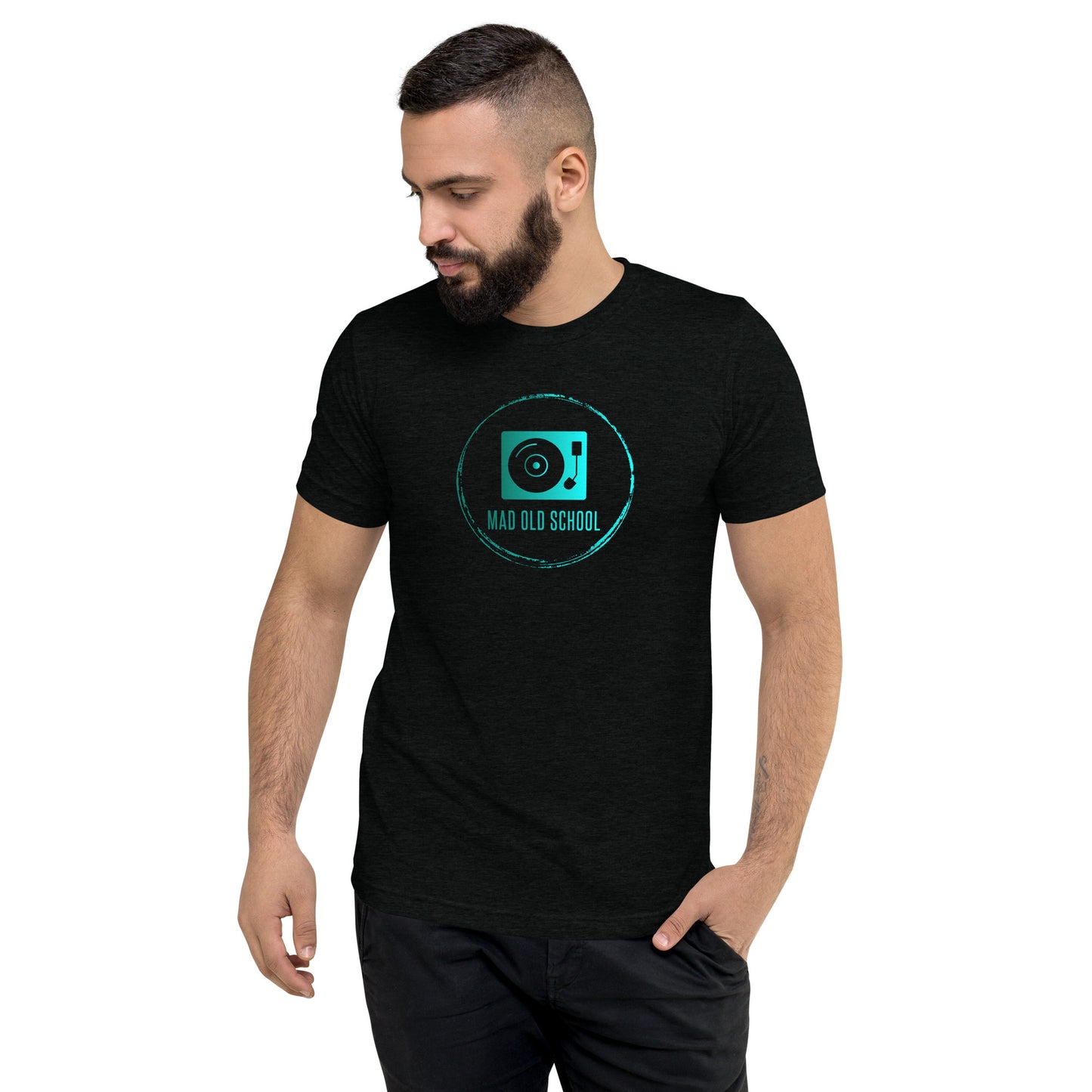 Short sleeve t-shirt | Teal logo