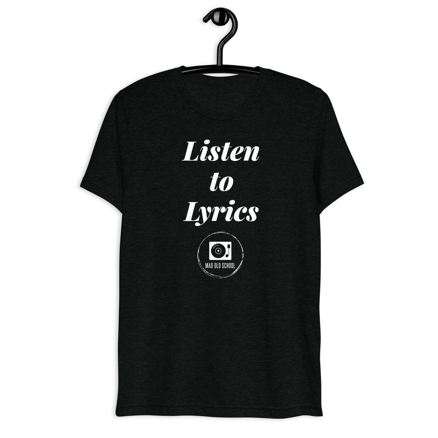 Listen to Lyrics (w/ logo) | Short sleeve t-shirt