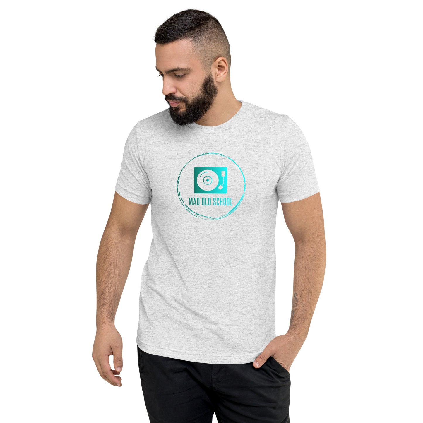 Short sleeve t-shirt | Teal logo