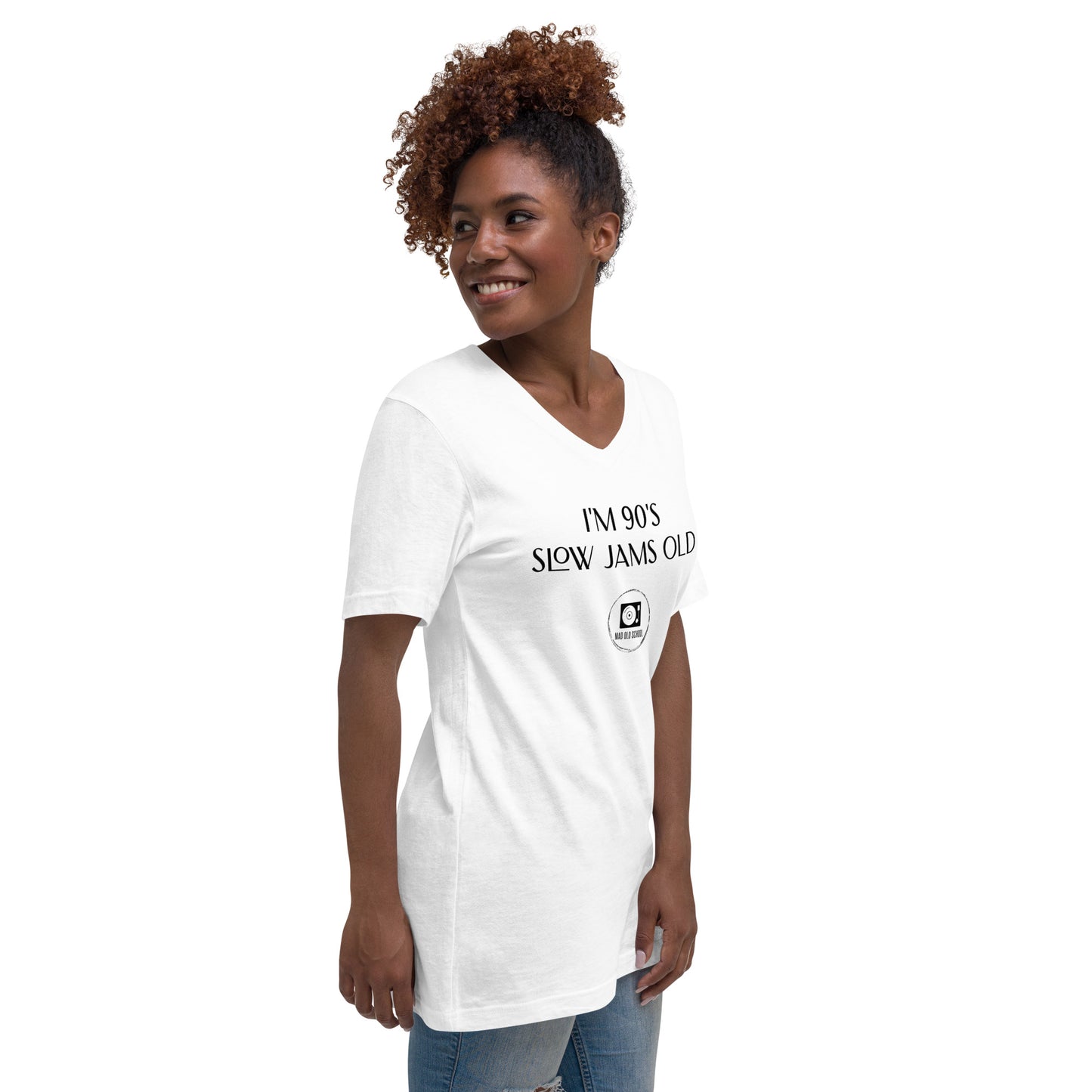 I'm 90's Slow Jams Old | Unisex V-Neck